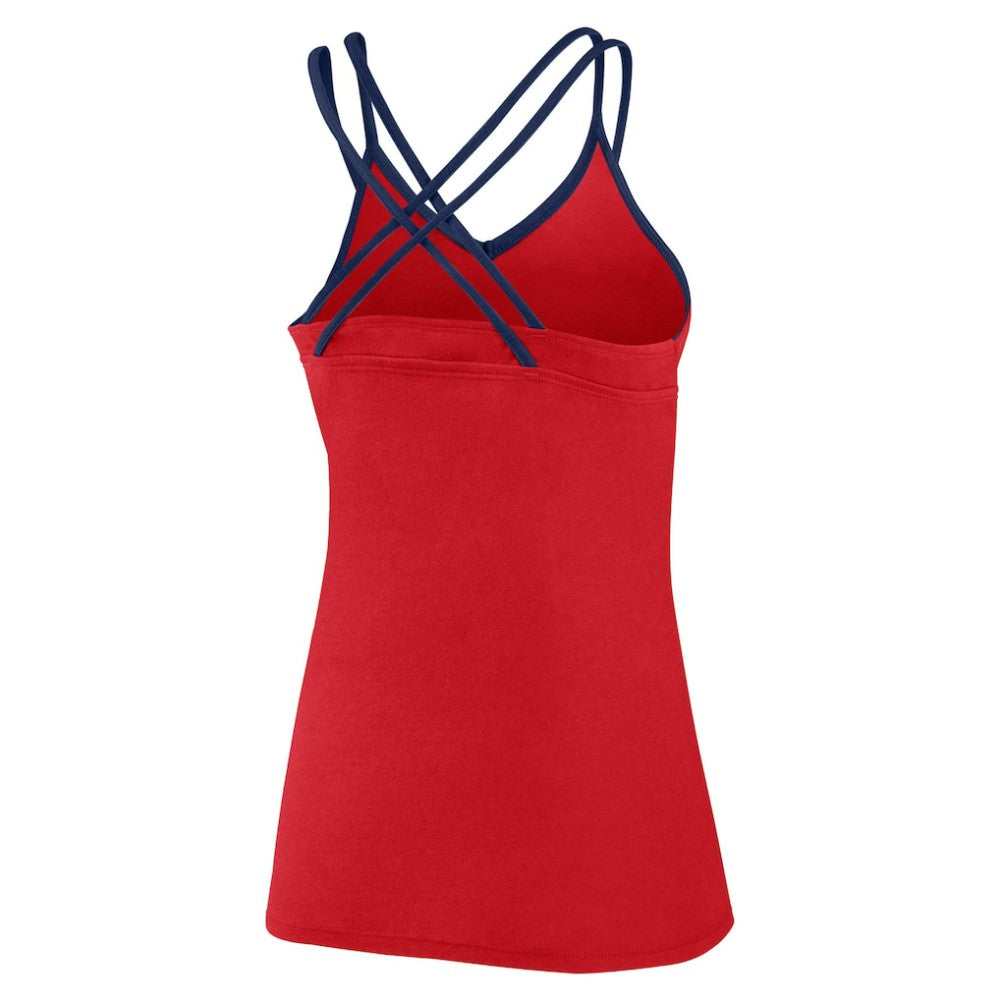 St. Louis Cardinals Fanatics Women's Barrel It Up Cross Back V-Neck Tank Top Discount