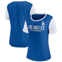 Los Angeles Dodgers Fanatics Women's Mound T-Shirt for sale