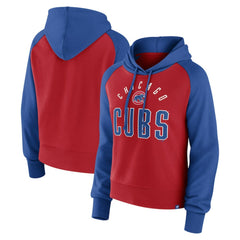 Chicago Cubs Fanatics Women's Pop Fly Pullover Hoodie Outlet