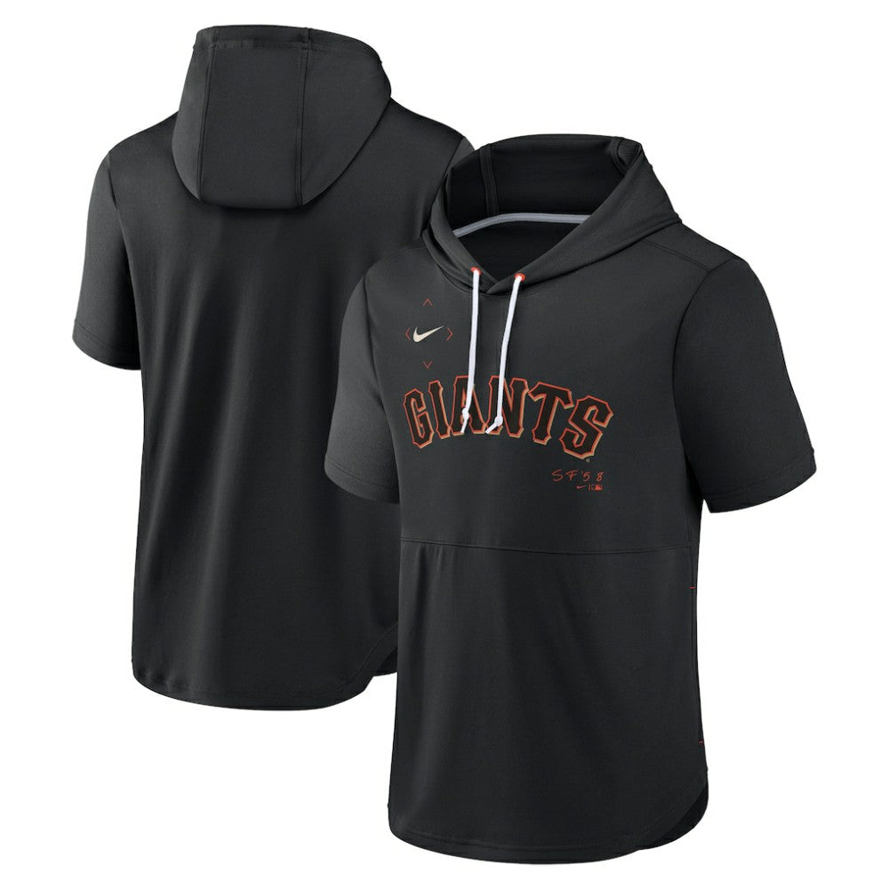San Francisco Giants Nike Springer Short Sleeve Team Pullover Hoodie Near Me