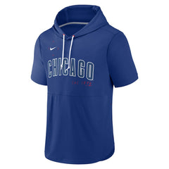 Chicago Cubs Nike Springer Short Sleeve Team Pullover Hoodie for sale