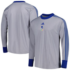 Adidas - Italy National Team Football Icon Goalkeeper Jersey - Gray