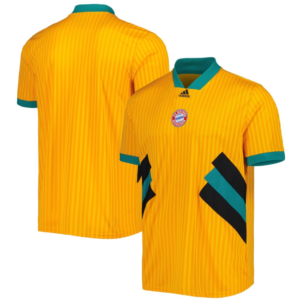 Adidas - Bayern Munich Football Icon Jersey - Yellow