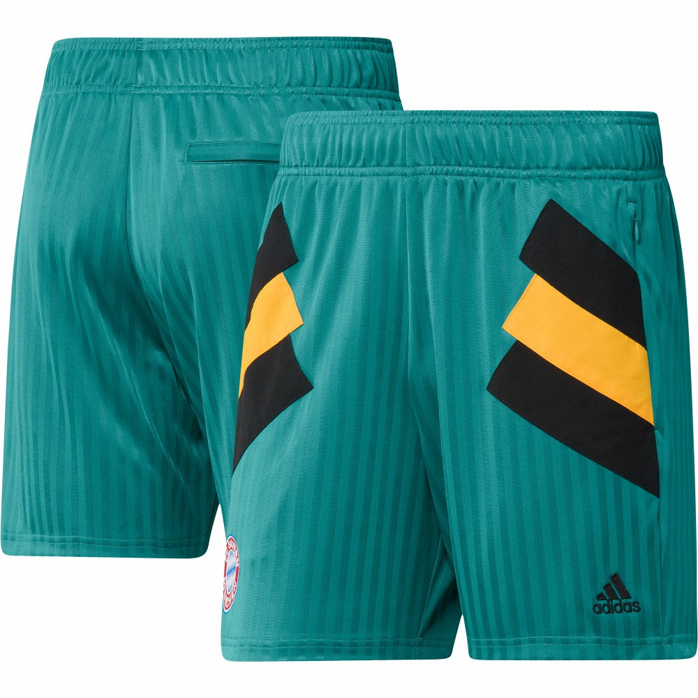 Adidas - Bayern Munich Football Icon Shorts - Green