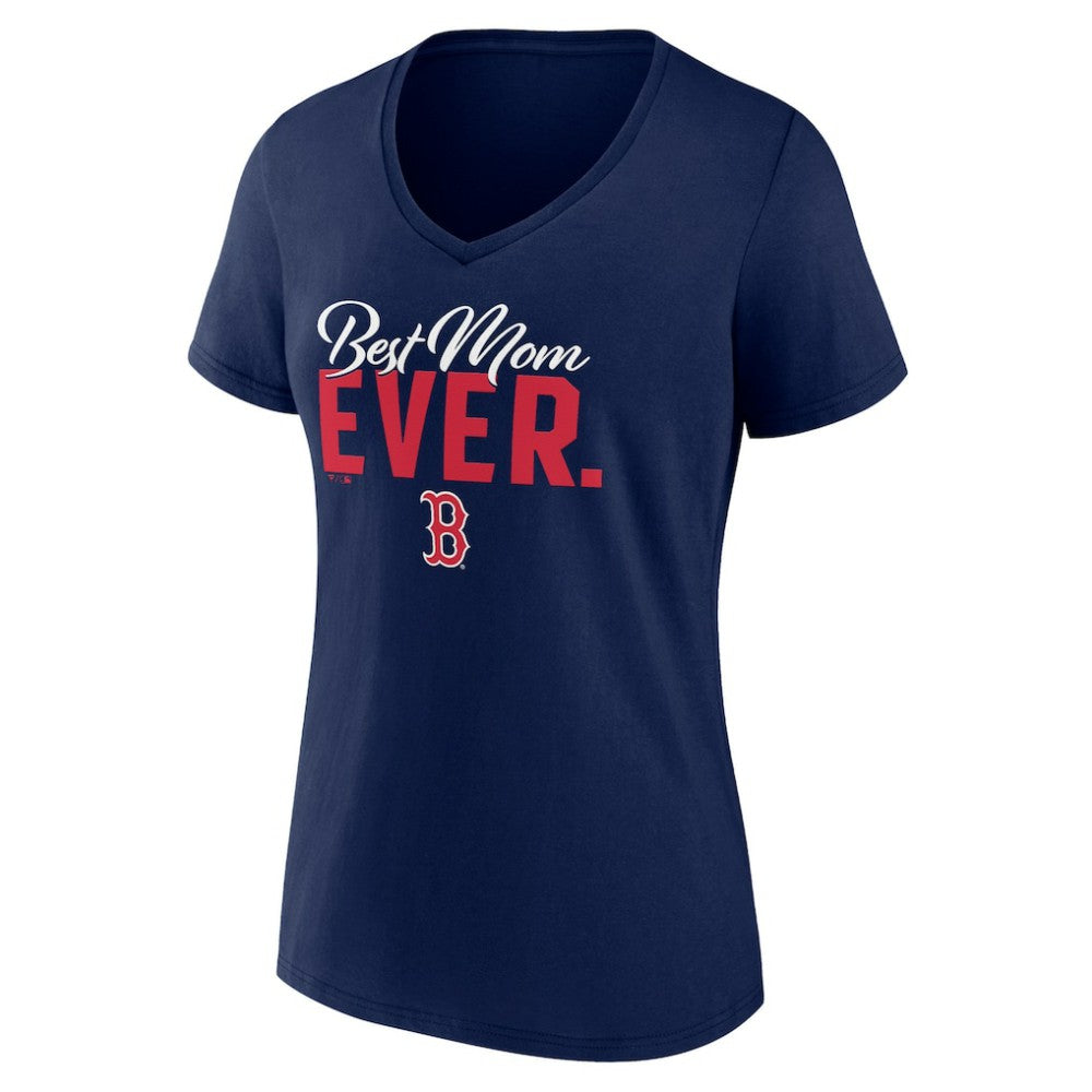 Boston Red Sox Fanatics Women's Mother's Day V-Neck T-Shirt Near Me