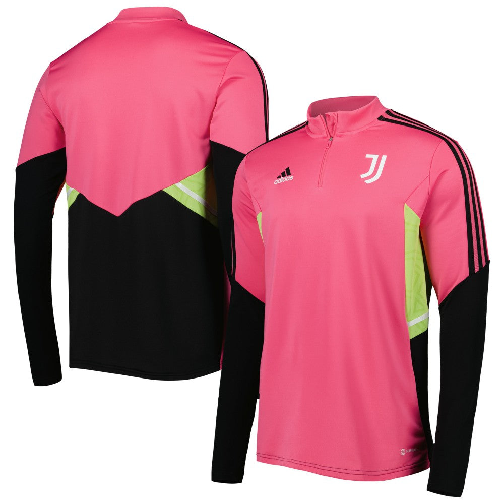 Adidas - Juventus Training AEROREADY Quarter-Zip Top - Pink