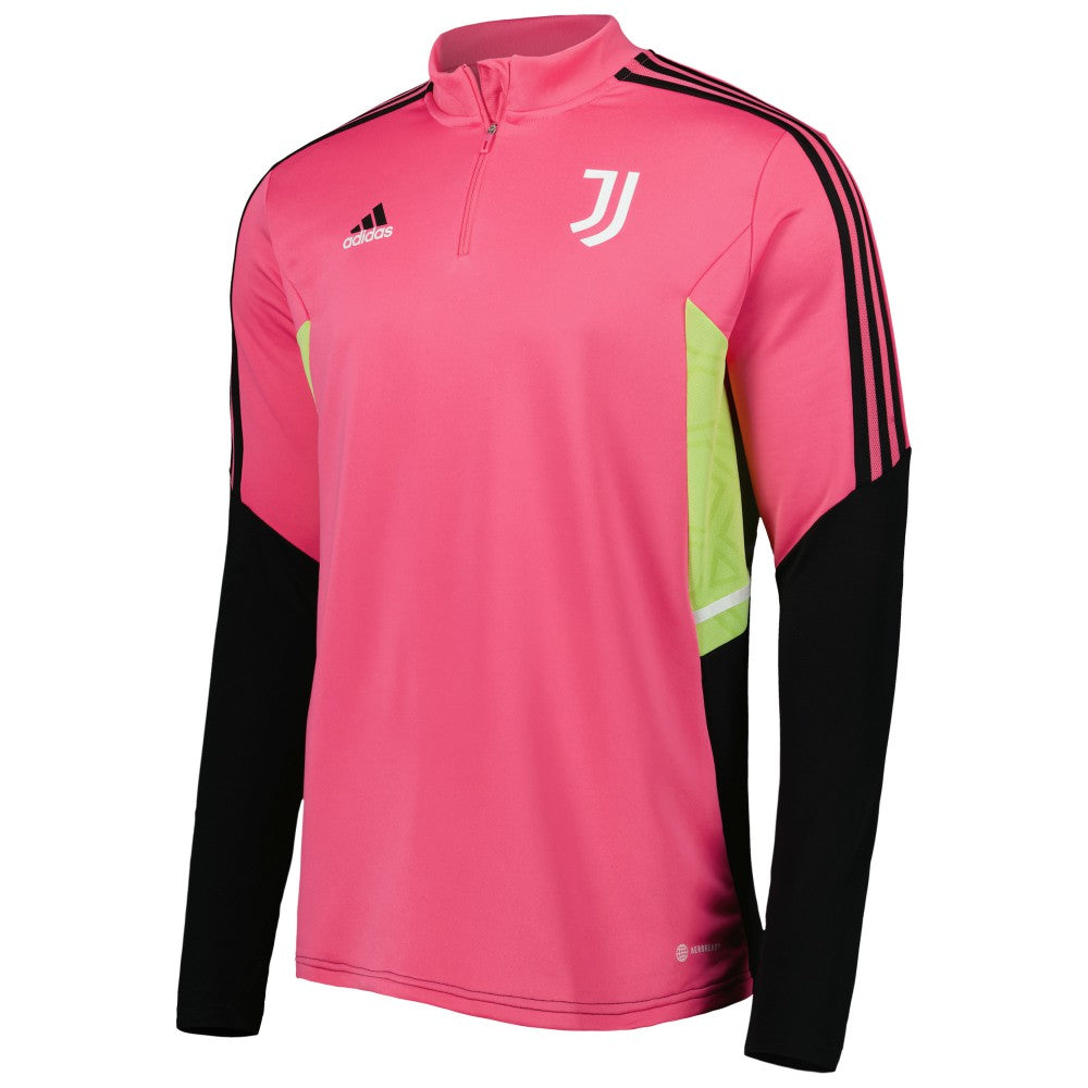 Adidas - Juventus Training AEROREADY Quarter-Zip Top - Pink