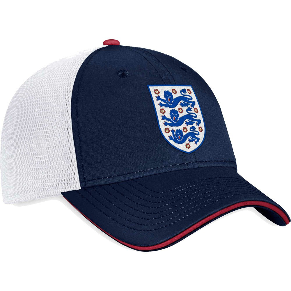 Fanatics - England National Team Trucker Snapback Hat - Navy/White