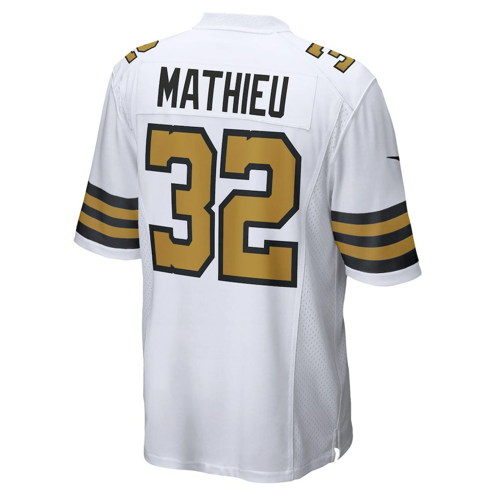 Tyrann Mathieu New Orleans Saints Alternate Game Jersey - White - Nike