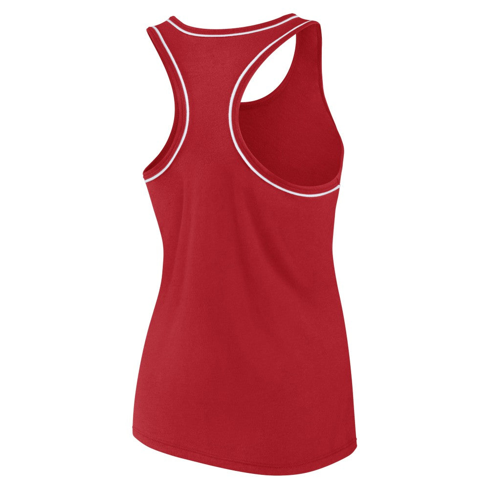 Los Angeles Angels Fanatics Women's Wordmark Logo Racerback Tank Top Near Me