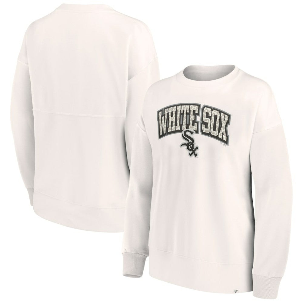 Chicago White Sox Fanatics Women's Leopard Pullover Sweatshirt for sale
