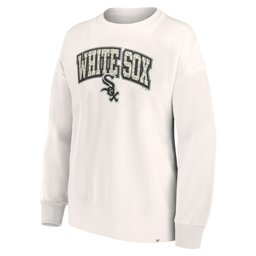 Chicago White Sox Fanatics Women's Leopard Pullover Sweatshirt for sale