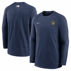 Milwaukee Brewers Nike Authentic Collection Logo Performance Long Sleeve T-Shirt Near Me