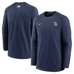 Tampa Bay Rays Nike Authentic Collection Logo Performance Long Sleeve T-Shirt Sale