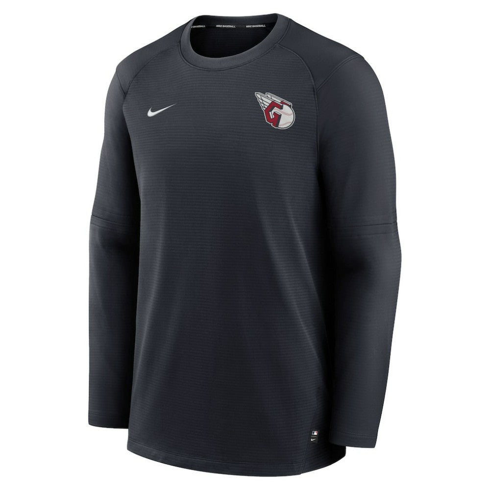 Cleveland Guardians Nike Authentic Collection Logo Performance Long Sleeve T-Shirt for sale