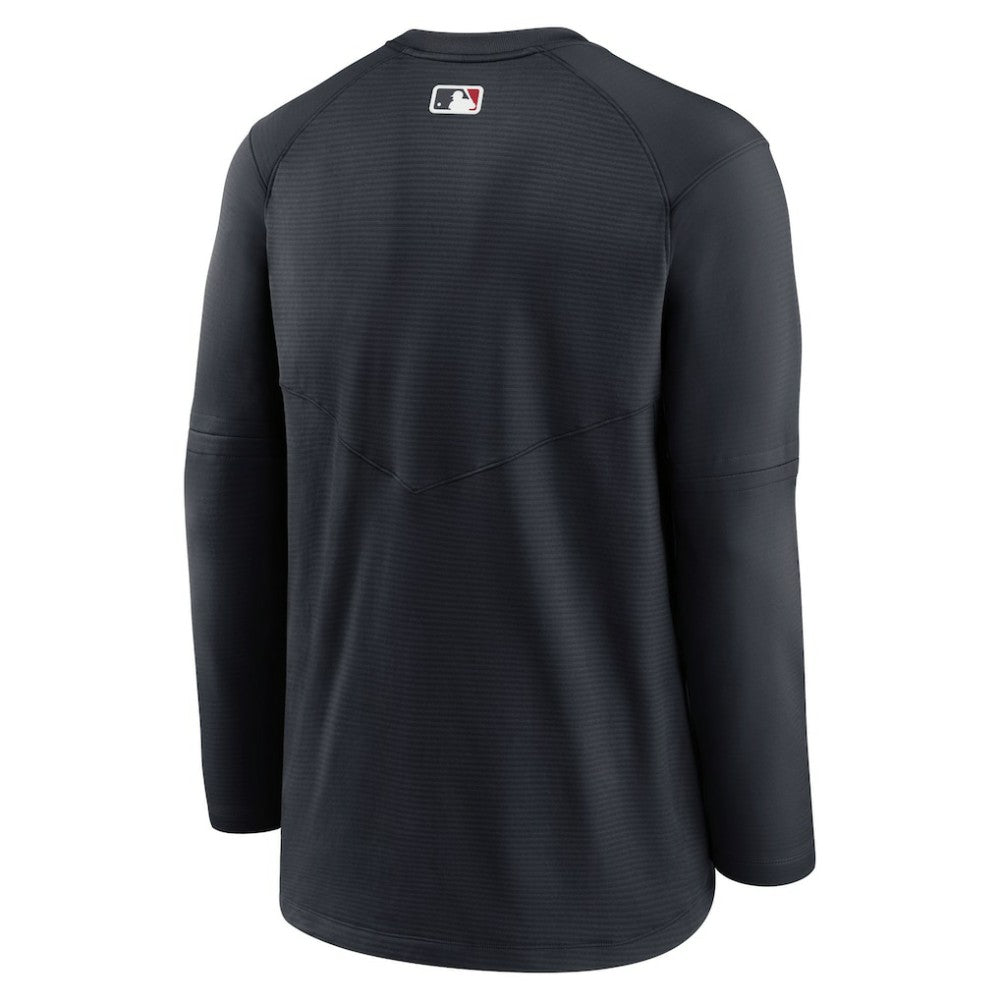 Cleveland Guardians Nike Authentic Collection Logo Performance Long Sleeve T-Shirt for sale