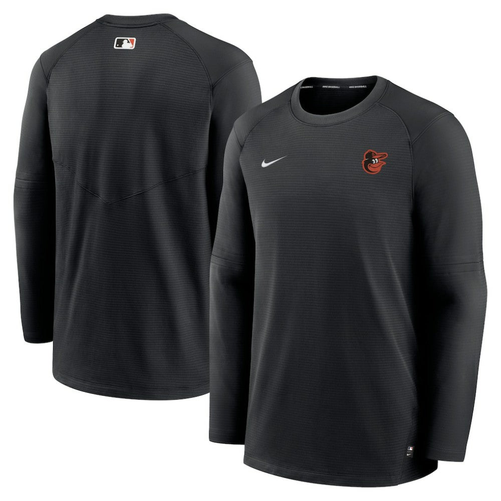 Baltimore Orioles Nike Authentic Collection Logo Performance Long Sleeve T-Shirt Discount