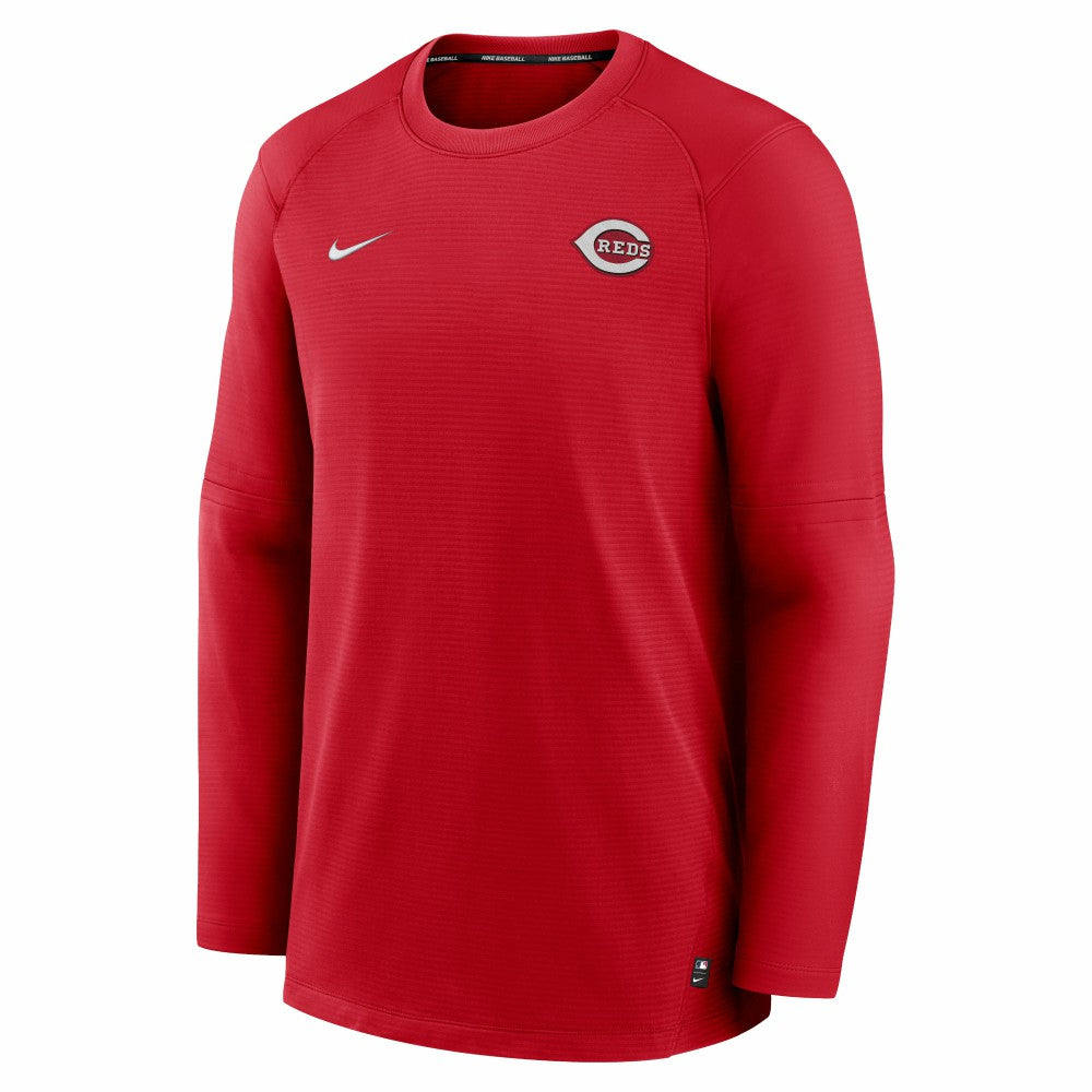 Cincinnati Reds Nike Authentic Collection Logo Performance Long Sleeve T-Shirt Online