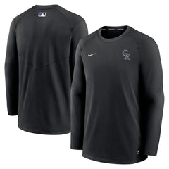 Colorado Rockies Nike Authentic Collection Logo Performance Long Sleeve T-Shirt for sale
