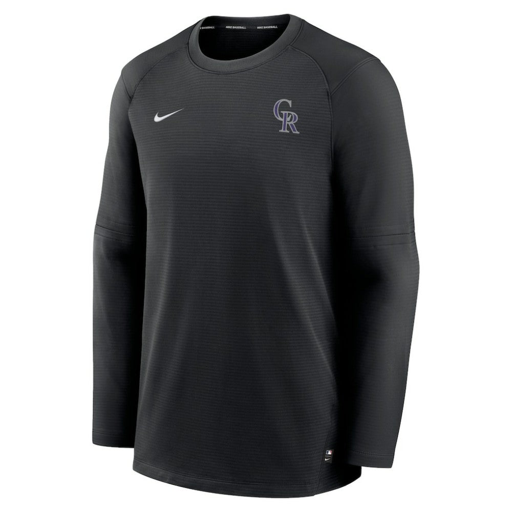 Colorado Rockies Nike Authentic Collection Logo Performance Long Sleeve T-Shirt for sale