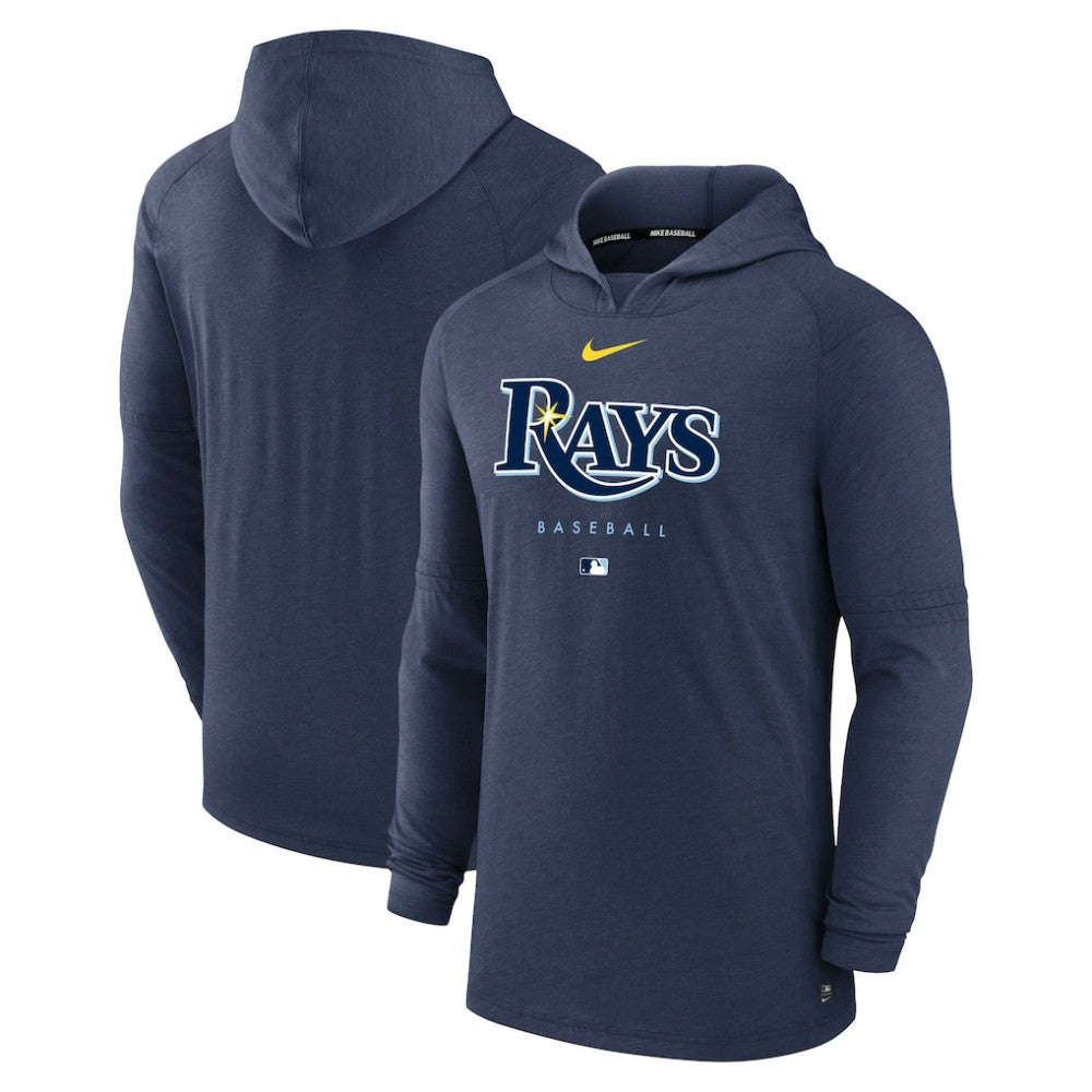 Tampa Bay Rays Nike Authentic Collection Lightweight Dri-FIT Hooded Pullover for sale