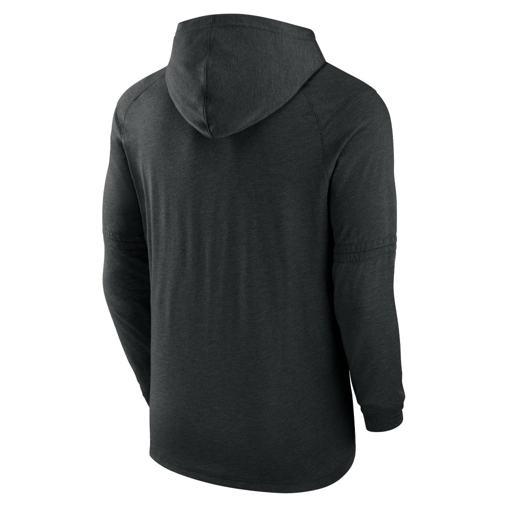 Miami Marlins Nike Authentic Collection Lightweight Dri-FIT Hooded Pullover Outlet