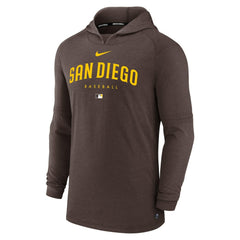 San Diego Padres Nike Authentic Collection Lightweight Dri-FIT Hooded Pullover Near Me