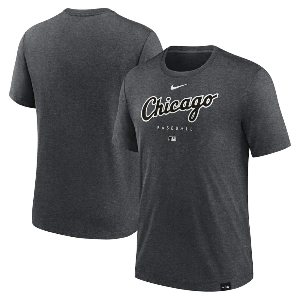 Chicago White Sox Nike Authentic Collection Early Work Tri-Blend Performance T-Shirt Outlet