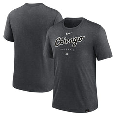 Chicago White Sox Nike Authentic Collection Early Work Tri-Blend Performance T-Shirt Outlet