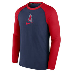 Los Angeles Angels Nike Authentic Collection Game Raglan Performance Long Sleeve T-Shirt Discount