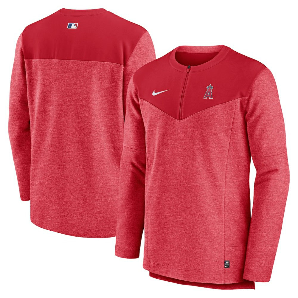 Los Angeles Angels Nike Authentic Collection Game Time Performance Half-Zip Top Near Me