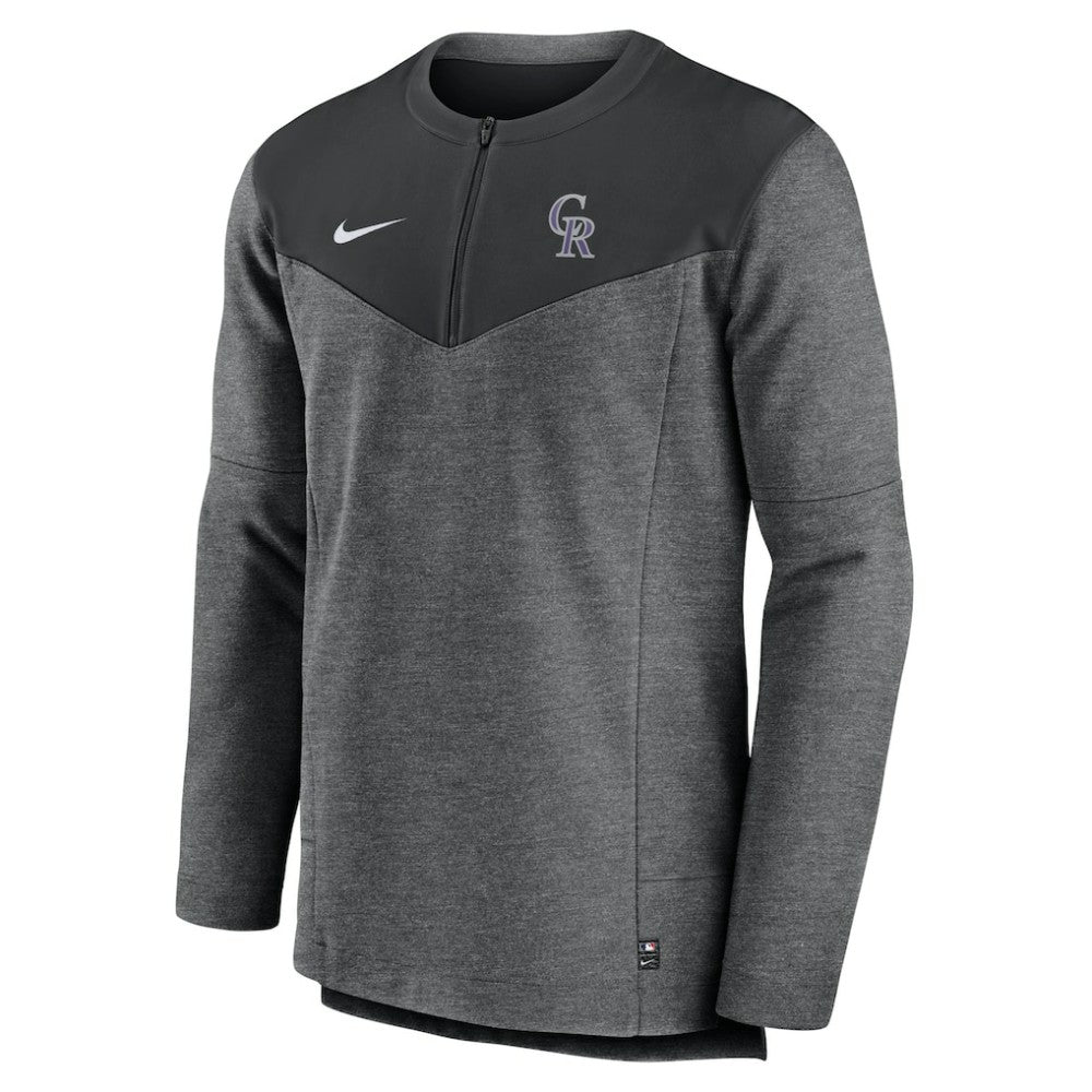 Colorado Rockies Nike Authentic Collection Game Time Performance Half-Zip Top Discount