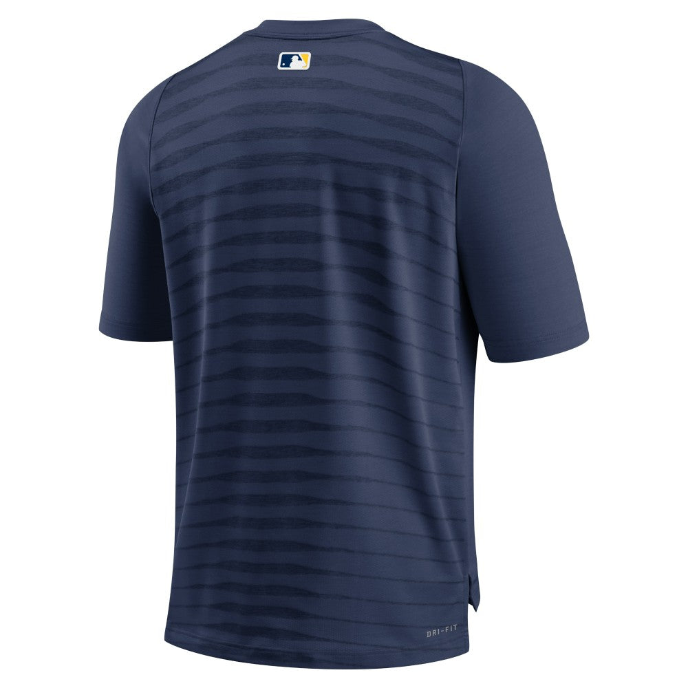 Milwaukee Brewers Nike Authentic Collection Pregame Raglan Performance V-Neck T-Shirt for sale