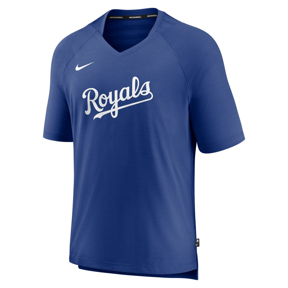 Kansas City Royals Nike Authentic Collection Pregame Raglan Performance V-Neck T-Shirt Near Me