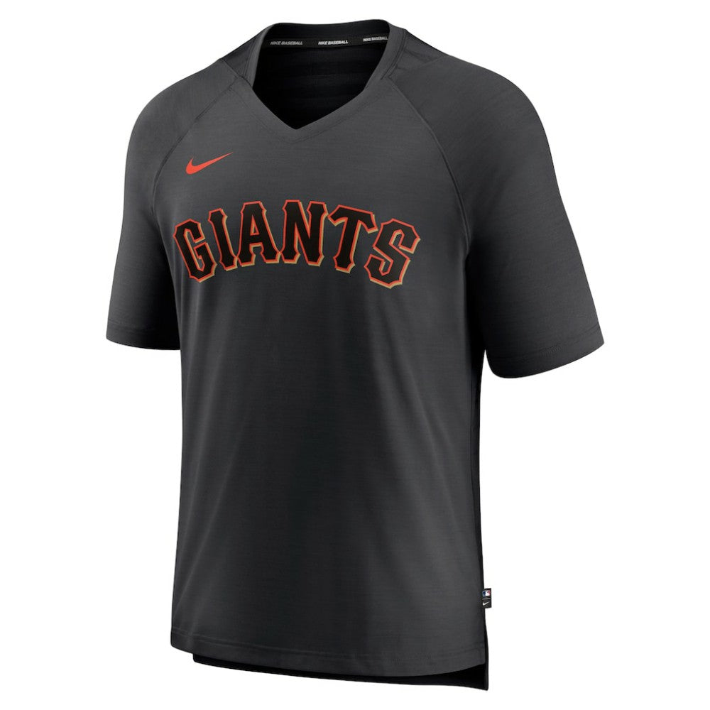 San Francisco Giants Nike Authentic Collection Pregame Raglan Performance V-Neck T-Shirt for sale