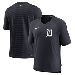 Detroit Tigers Nike Authentic Collection Pregame Raglan Performance V-Neck T-Shirt Discount