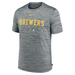 Milwaukee Brewers Nike Authentic Collection Velocity Performance Practice T-Shirt Near Me