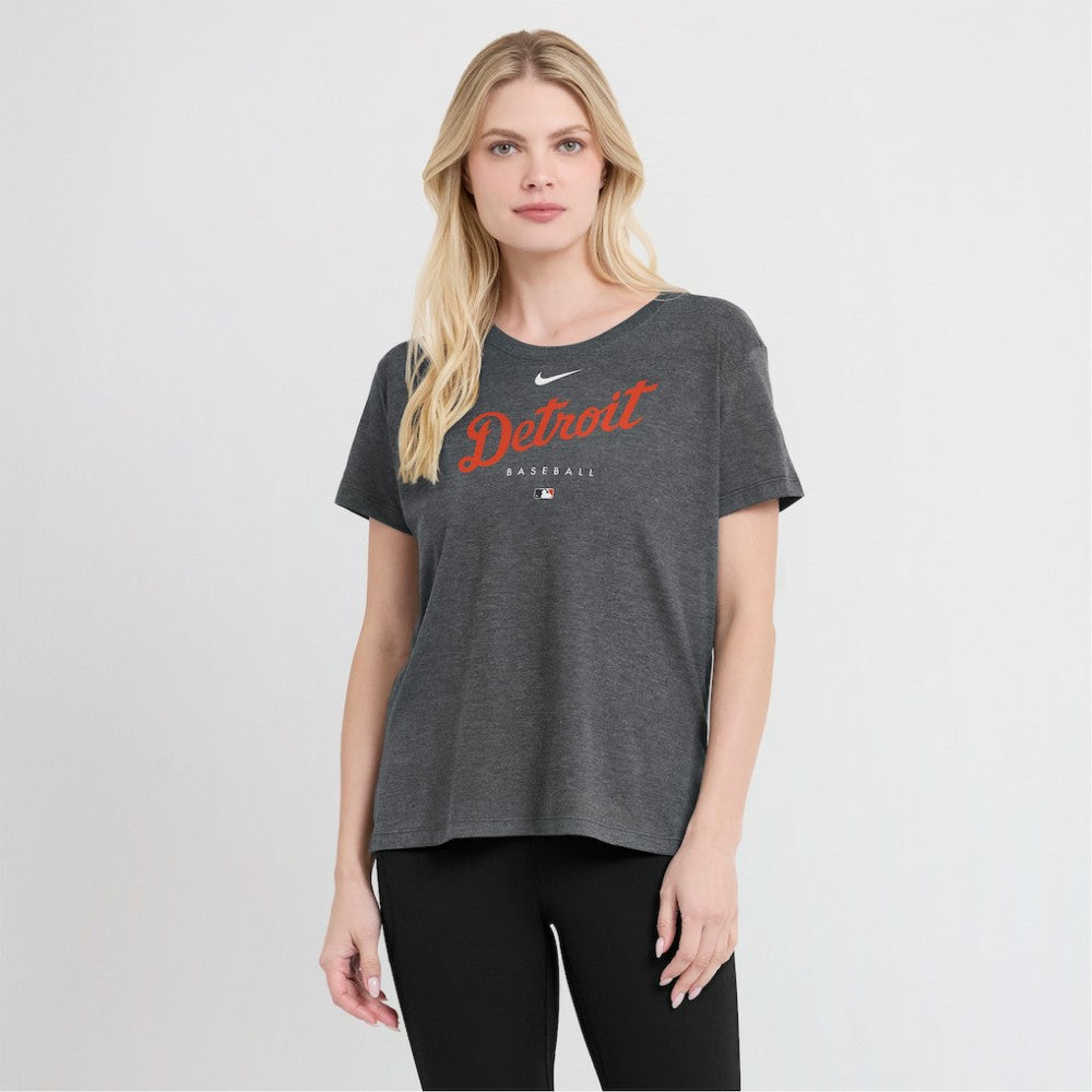 Detroit Tigers Nike Women's Authentic Collection Early Work Tri-Blend T-Shirt Near Me