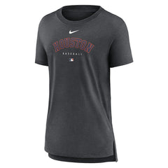 Houston Astros Nike Women's Authentic Collection Early Work Tri-Blend T-Shirt Near Me
