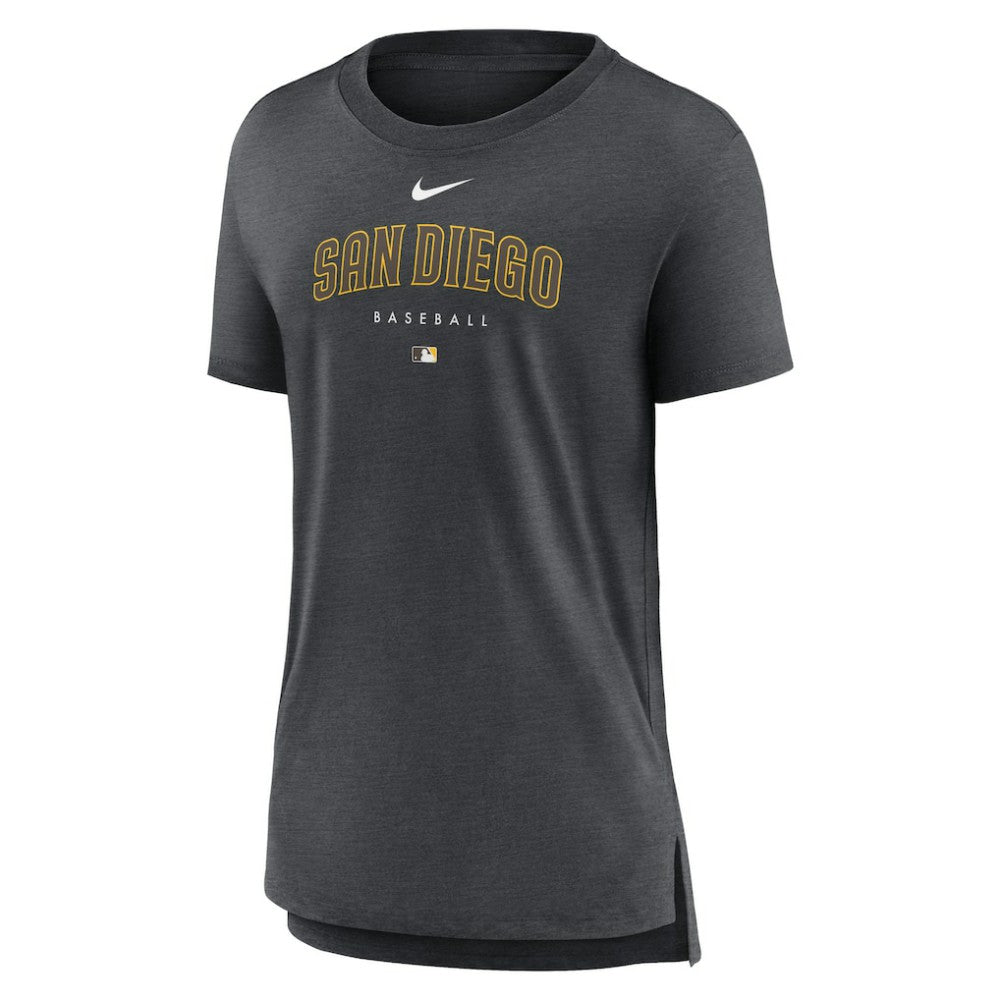San Diego Padres Nike Women's Authentic Collection Early Work Tri-Blend T-Shirt Near Me