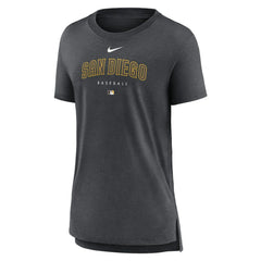 San Diego Padres Nike Women's Authentic Collection Early Work Tri-Blend T-Shirt Near Me