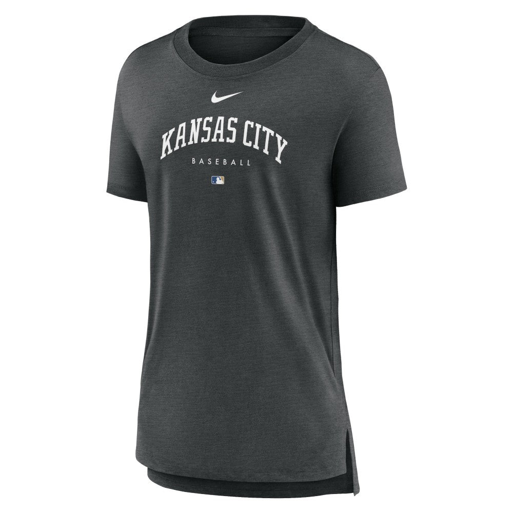Kansas City Royals Nike Women's Authentic Collection Early Work Tri-Blend T-Shirt Discount