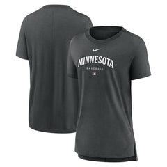 Minnesota Twins Nike Women's Authentic Collection Early Work Tri-Blend T-Shirt Sale