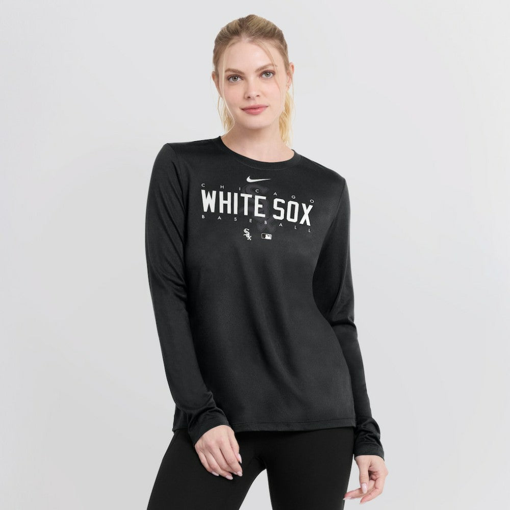Chicago White Sox Nike Women's Authentic Collection Legend Performance Long Sleeve T-Shirt Online