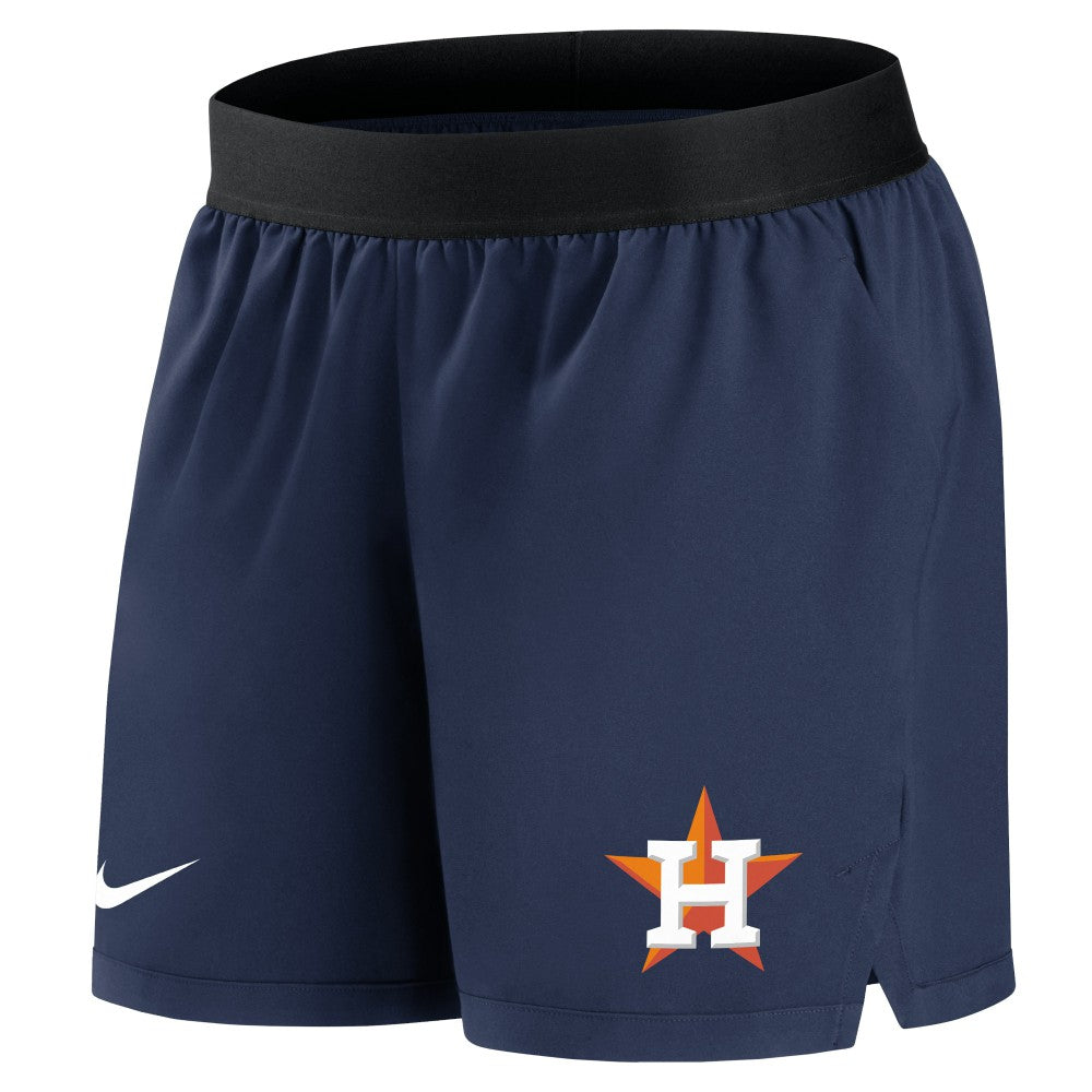 Houston Astros Nike Women's Authentic Collection Team Performance Shorts Discount