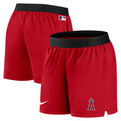 Los Angeles Angels Nike Women's Authentic Collection Team Performance Shorts Outlet