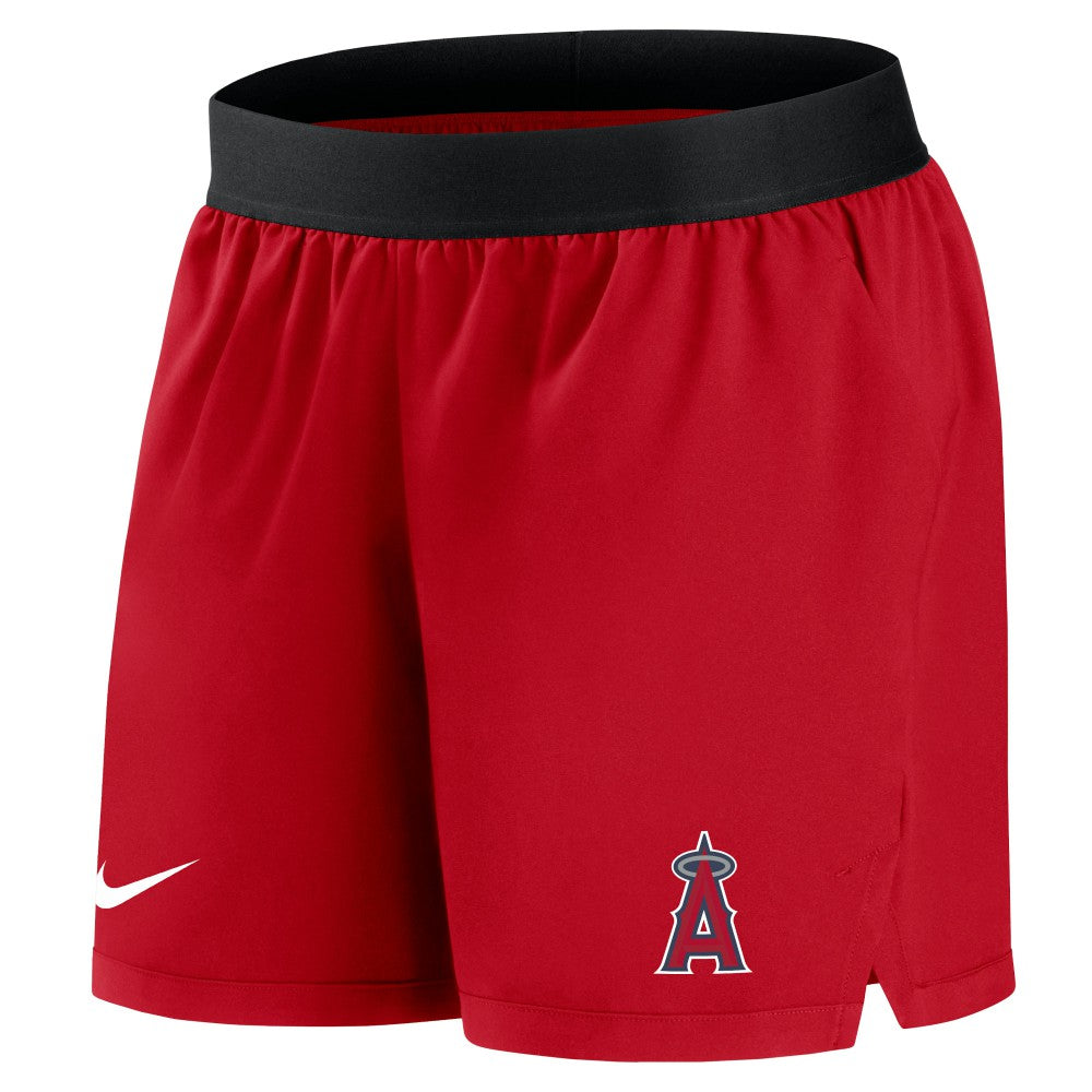 Los Angeles Angels Nike Women's Authentic Collection Team Performance Shorts Outlet