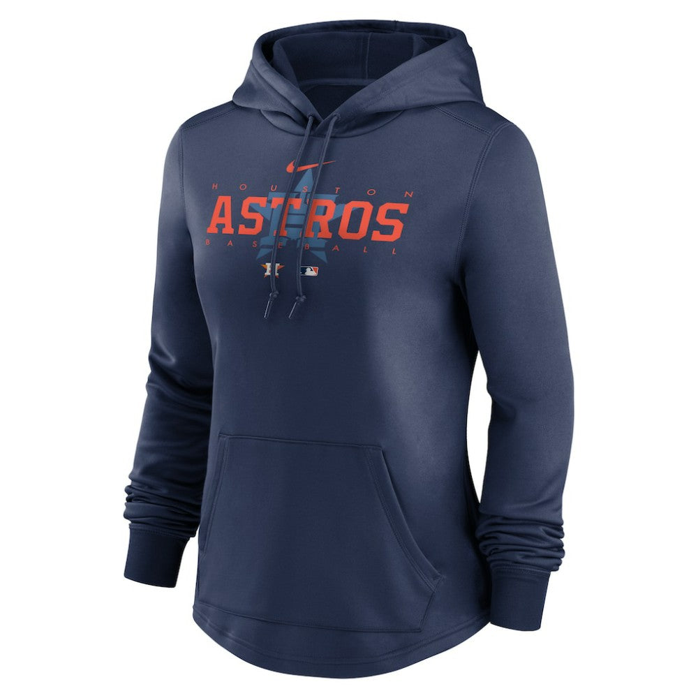 Houston Astros Nike Women's Authentic Collection Pregame Performance Pullover Hoodie Sale
