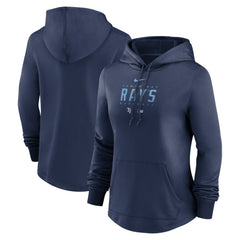 Tampa Bay Rays Nike Women's Authentic Collection Pregame Performance Pullover Hoodie Online