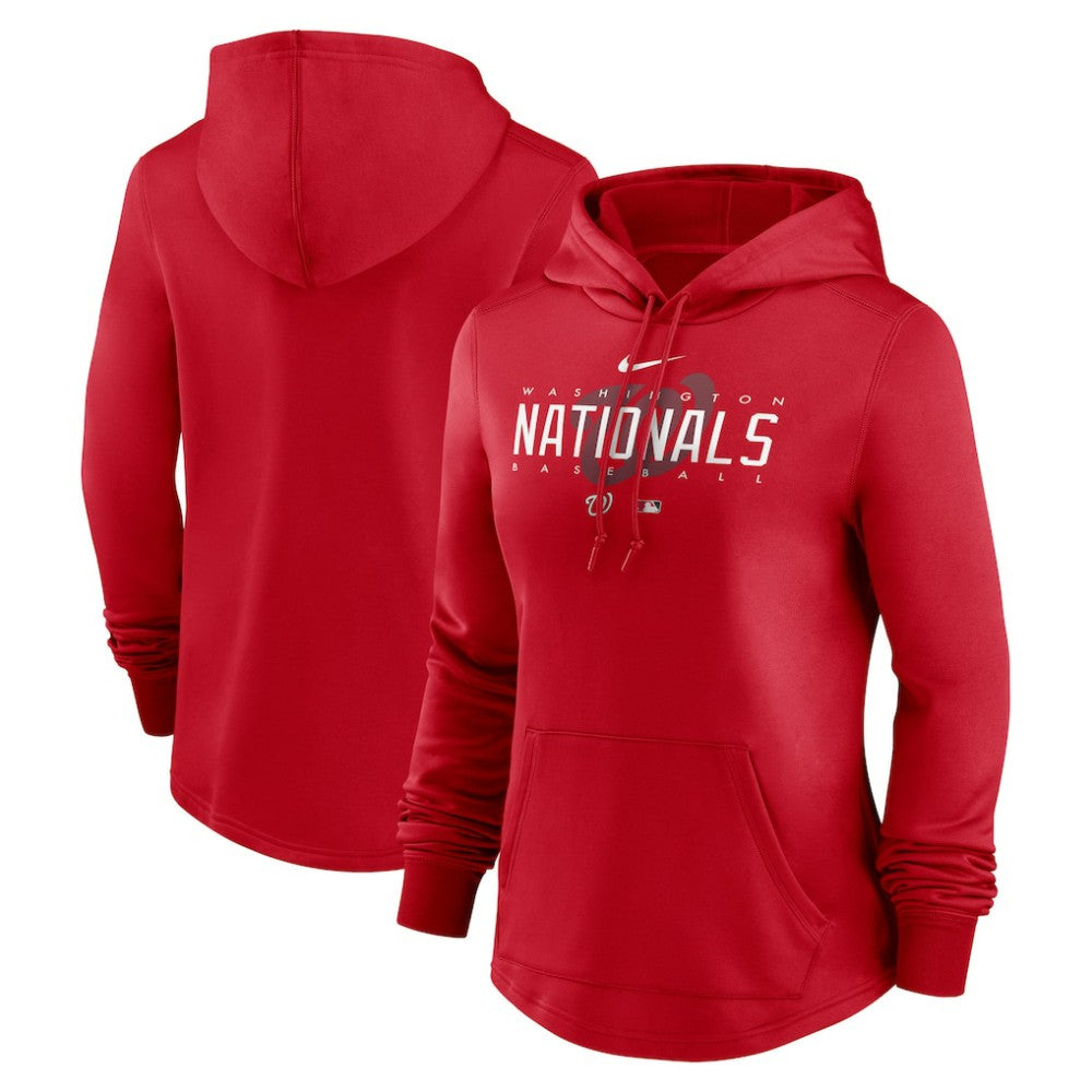 Washington Nationals Nike Women's Authentic Collection Pregame Performance Pullover Hoodie for sale